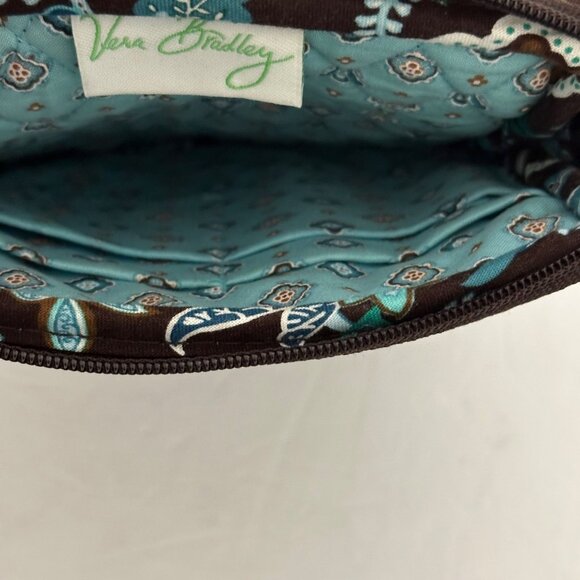 Vera Bradley Retired  Java Blue Crossbody Bag  Multiple Compartments - Picture 10 of 14